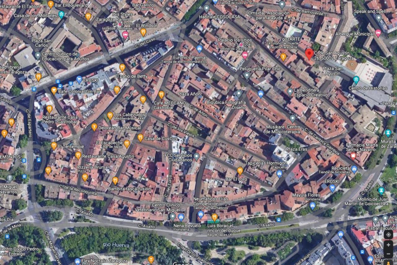 Apartamento Centro De Historias Saragossa Zewnętrze zdjęcie